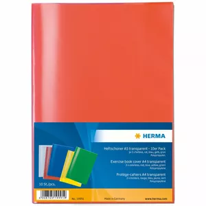 Magazine/Book Cover HERMA 19991 10 pc(s) Blue Green Grey Red Yellow