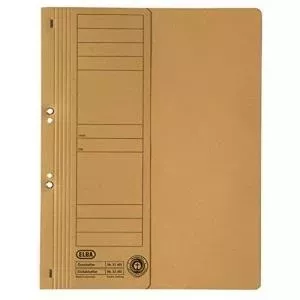 Cardboard Folder Elba 21451 GB, yellow, half front cover