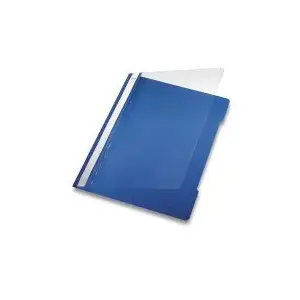 Report Cover Leitz Standard Plastic File A4 Blue (25)