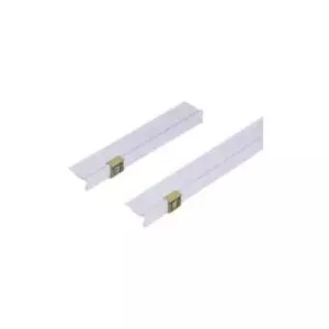 Suspension display strip Elba 99721 PVC transparent 20 cm length pack of 50