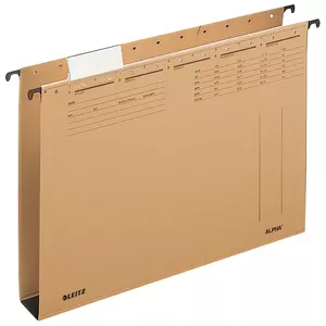 Hanging folder Leitz ALPHA A4 Cardboard Brown