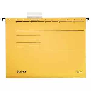 Hanging folder Leitz Alpha A4 Cardboard Yellow