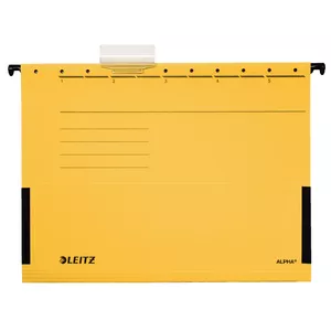 Hanging Folder Leitz Alpha A4 Cardboard Yellow 5 pc(s)