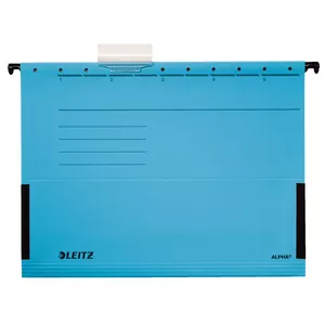 Hanging Folder Leitz Alpha A4 Cardboard Metal Blue