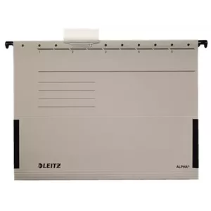 Hanging folder Leitz 19863085 A4 Cardboard Grey