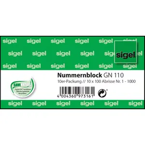 Business Form Sigel GN110