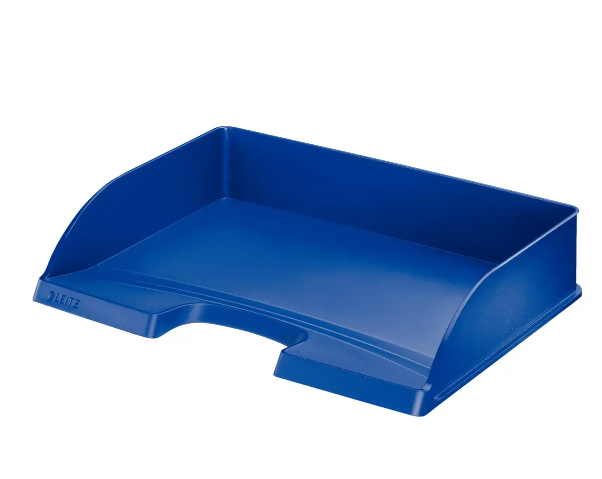 Folder Leitz Plus Polystyrene Blue Photo 2