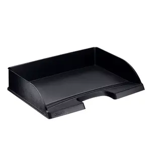Folder Leitz Plus Plastic Black A4
