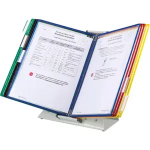 Tarifold 434209 Document Display Carousel Desk and Wall Mount Portrait A4