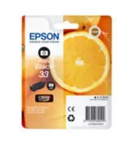 Ink cartridge Epson C13T33414010 Original, Photo black, dye-based, 4.5 ml, 1 pc