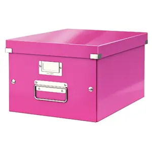 Storage Box Leitz Click & Store Medium Box Pink