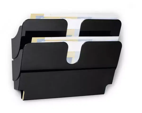 Durable FLEXIPLUS literature rack 2 shelves Photo 2