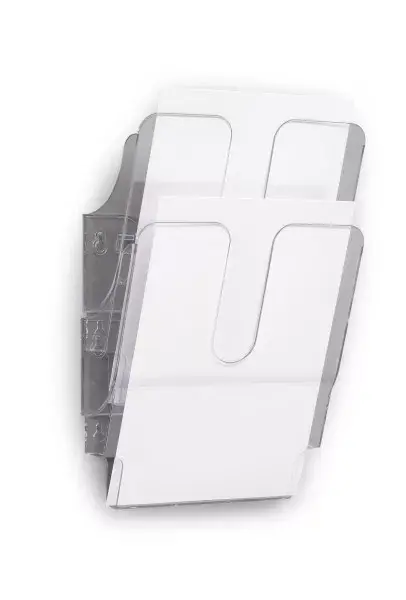 Durable FLEXIPLUS literature rack 2 shelves Photo 2