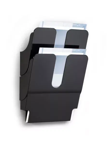Durable FLEXIPLUS literature rack 2 shelves Photo 2