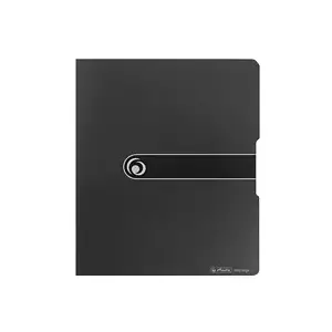 Ring binder Herlitz 11205713 A4 Black