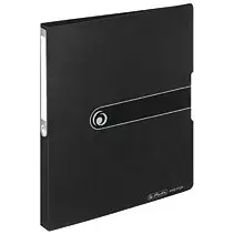 Ring binders Herlitz 11205713 A4 Melna Photo 2