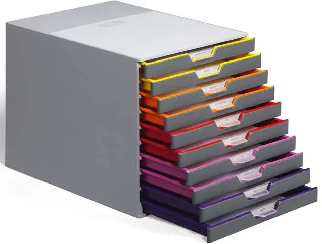 Durable VARICOLOR 10 plastmasas daudzkrāsaina C4