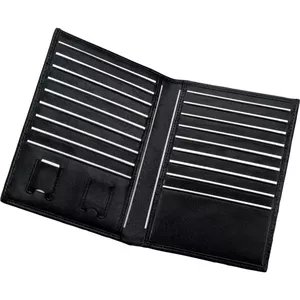 Jüscha 42004 business card holder Leather Black