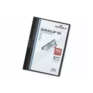 Durable 10DUR2209-01 A4 Document Folder, Black, 25 Pieces