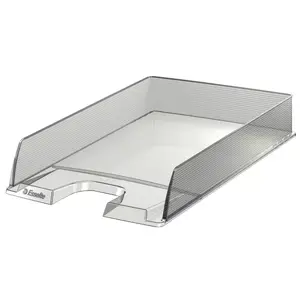 File storage box Esselte Europost Transparent