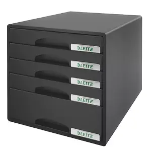 Desk Drawer Organizer Leitz 52110095 Black