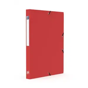 Box file Oxford Memphis 200 sheets Red Polypropylene