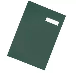 Folder Pagna 24191-33 — A4 cardboard and fabric file folder, 240×25×350 mm, green