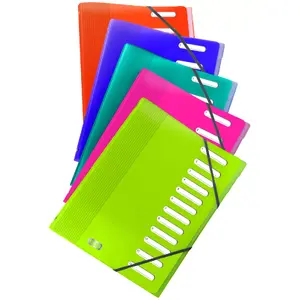 Folder Elba 400006531 Polypropylene A4 Blue Green Orange Pink Turquoise