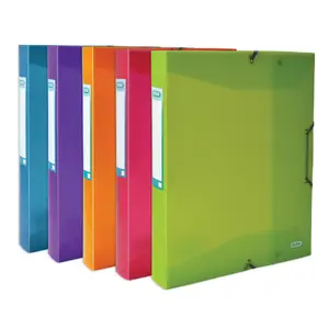 Box file Elba 400006525 300 sheets Blue Green Orange Pink Purple