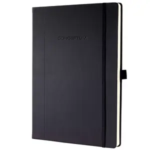 Writing Notebook Sigel CONCEPTUM 194 Sheets Black