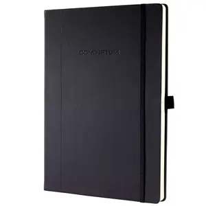 Writing notebook Sigel CONCEPTUM 194 sheets Black