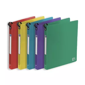 Ring Binder Oxford 400018338 A4 Blue Green Mint Purple Red Yellow Turquoise