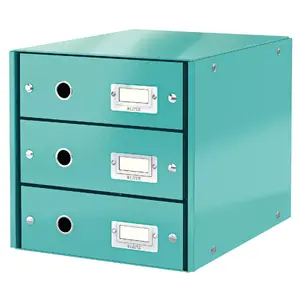 Atvilktņu skapis Leitz Click & Store 6048-00-51