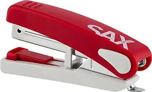 Степлер Sax 519 (0-519-13) красный — ручной офисный степлер, компактный