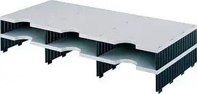 Модуль расширения Trio styrodoc styro 268-1302-98, серый/чёрный, 723×140×331 мм