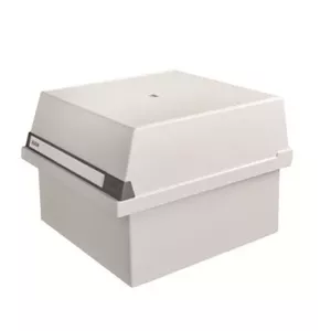 Index card tray HAN 954-11 for A4 cards, grey, 365×330×242 mm