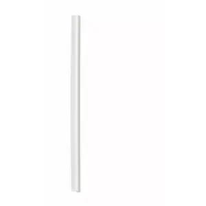 Spine bars A4 6 mm Durable pack of 50 — plastic, white, 13×297×8 mm