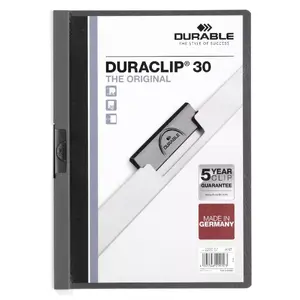 Report Cover Durable 220057 PVC Anthracite Grey