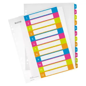 Numeric tab index Leitz 12440000