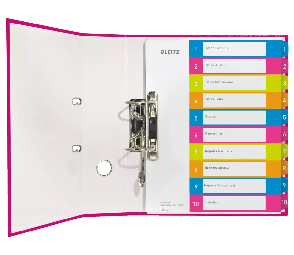 Numeric tab index Leitz 12430000 Photo 2