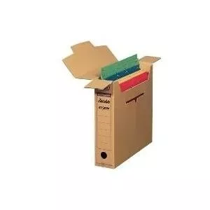 Archive box Elba 83522, pack of 12, file storage boxes for documents (tric system)