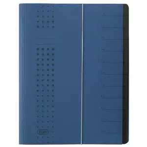 Divider Book Elba 400001992 Blue Carton A4