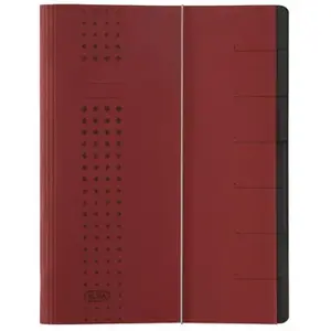 Divider Book Elba 400002021 Bordeaux Carton A4
