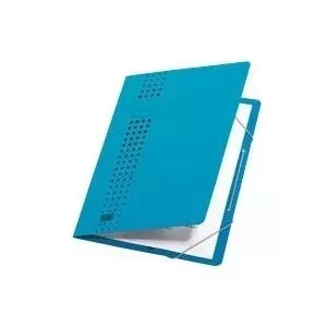 Ring binder Elba Eckspanner 33470BL A4 blue, corner clamp fastener for A4 documents