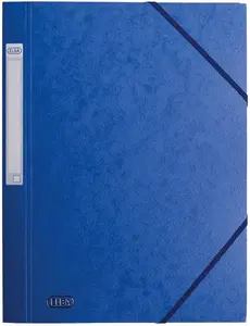 Elba Eurofolio Prestige Elastomap Cardboard Blue A4