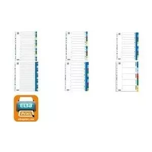 Elba folder index 21-part A–Z colored, model 100204736
