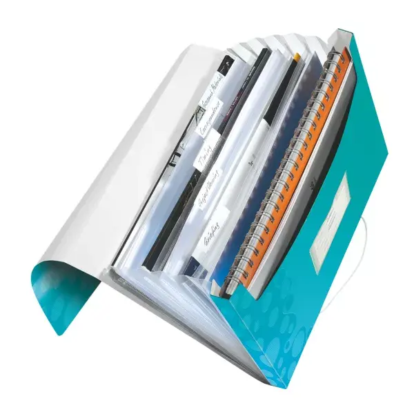 Conventional file folder Leitz WOW Polypropylene Turquoise A4 Photo 2
