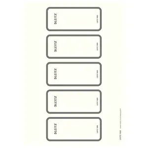 Self-adhesive label Rectangle Leitz 16920085