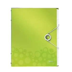 Folder LEITZ WOW Polypropylene (PP) Green Metallic, A4, 260×320 mm, 290 g