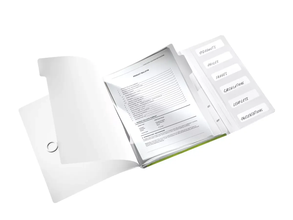 LEITZ WOW PP A4 Folder Green Metallic Photo 2